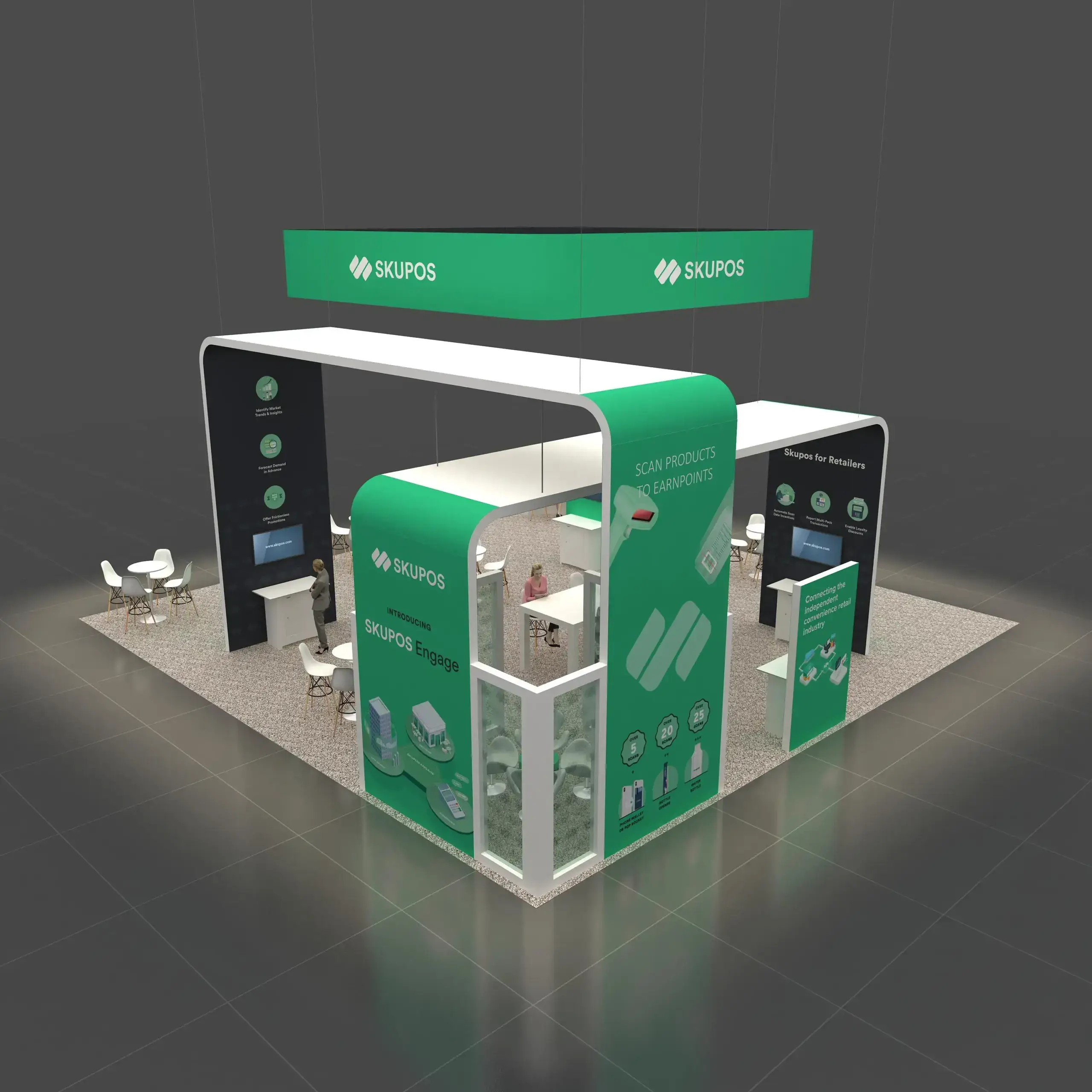 40x40 booth rental RLU4040 04 - image3