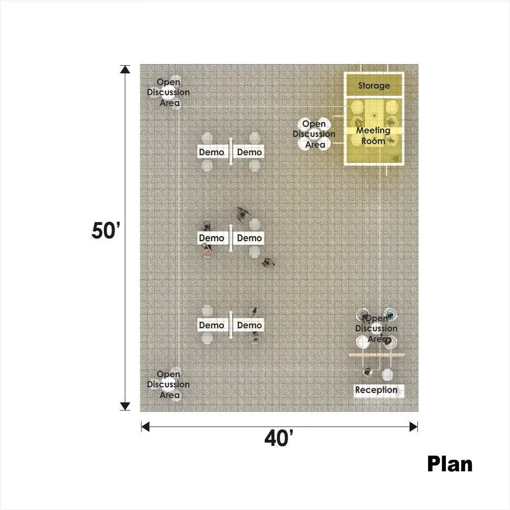 40x50 booth rental YRLU4050 04 - image11