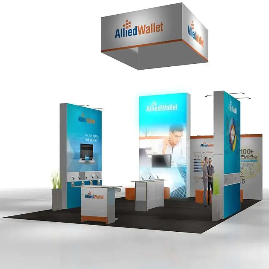 20x30 booth rental RLU2030 22 - image1