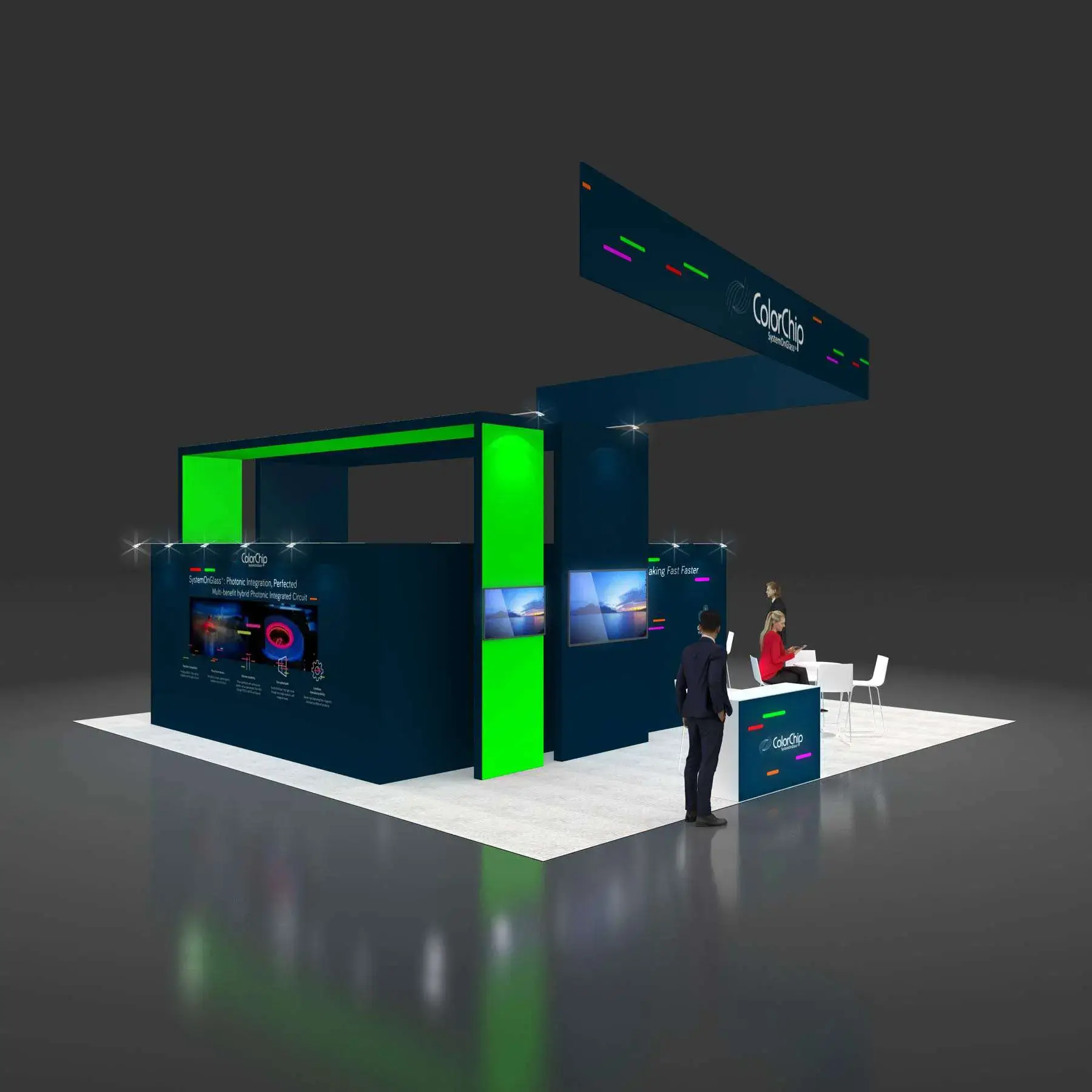 30x30 booth rental RLU3030 22 - image2