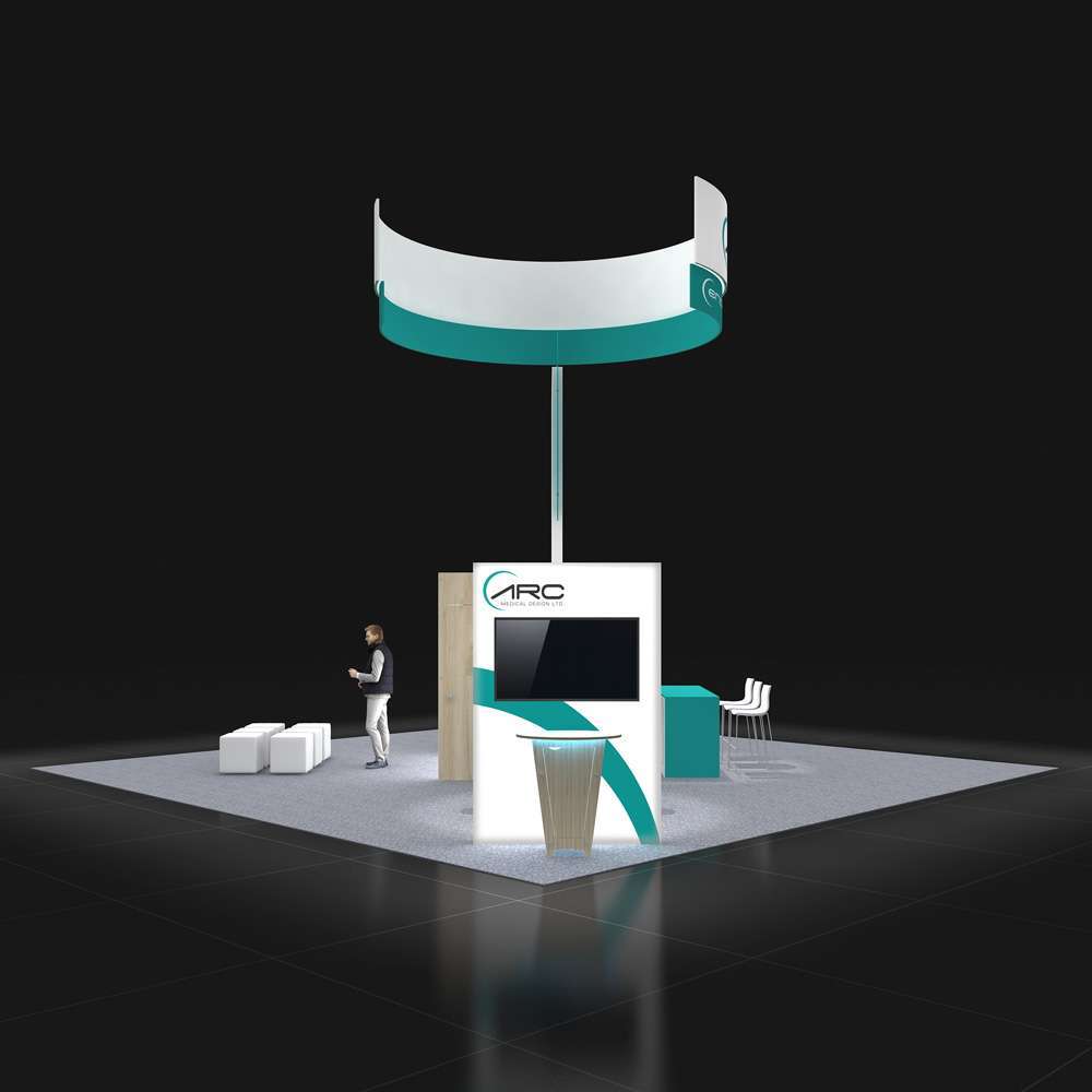 30x30 booth rental RLU3030 71 - image2
