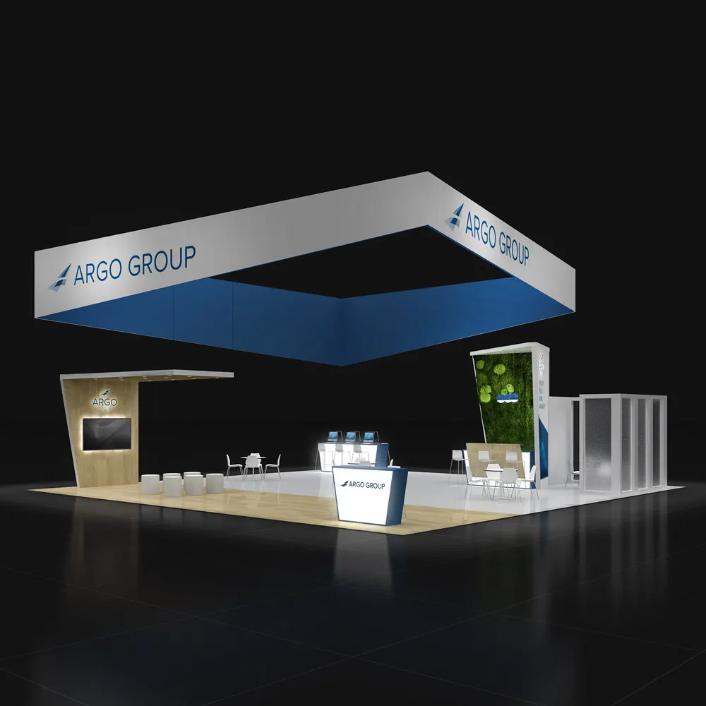 40x40 booth rental RLU4040 22 - image1