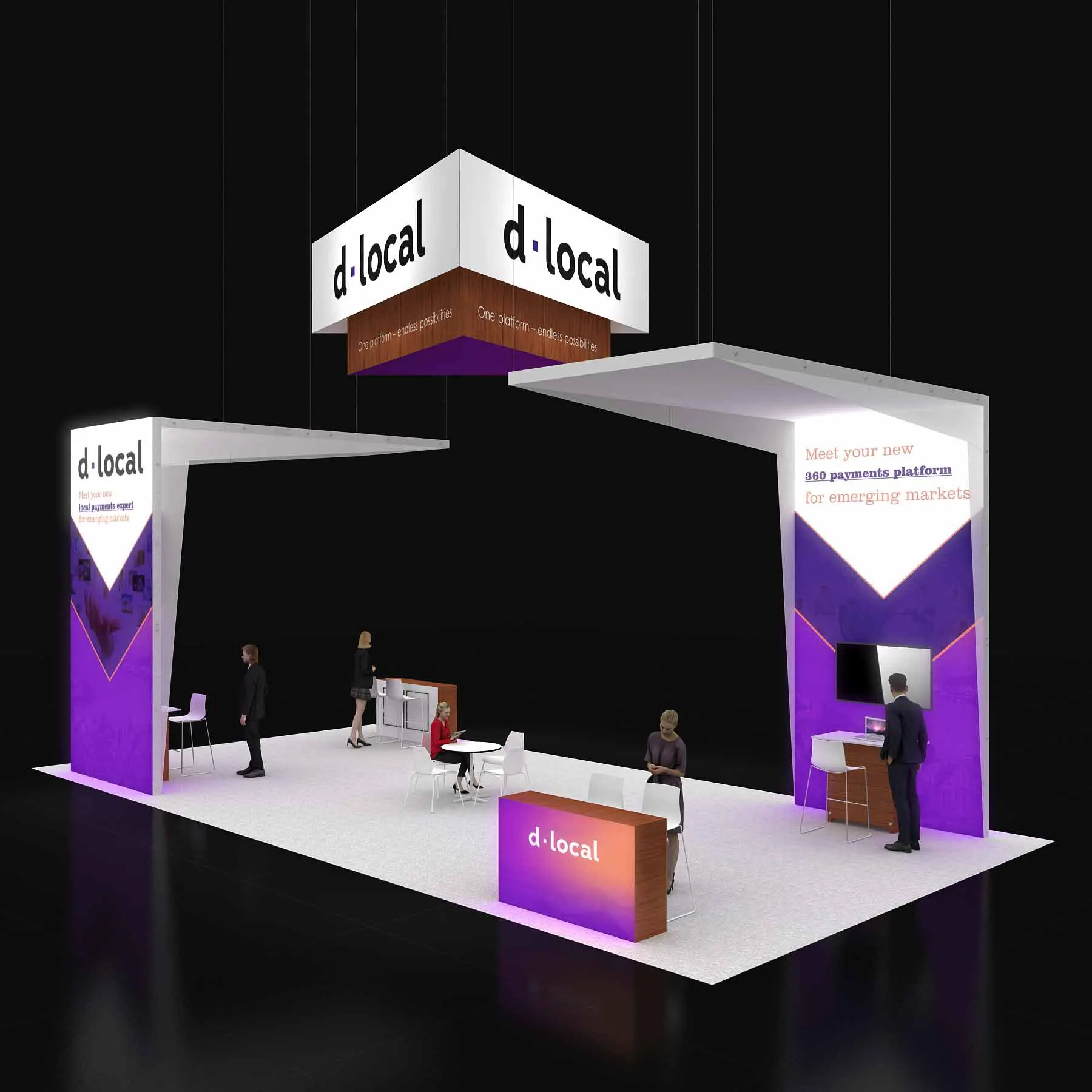 20x40 booth rental RLU2040 39 - image2