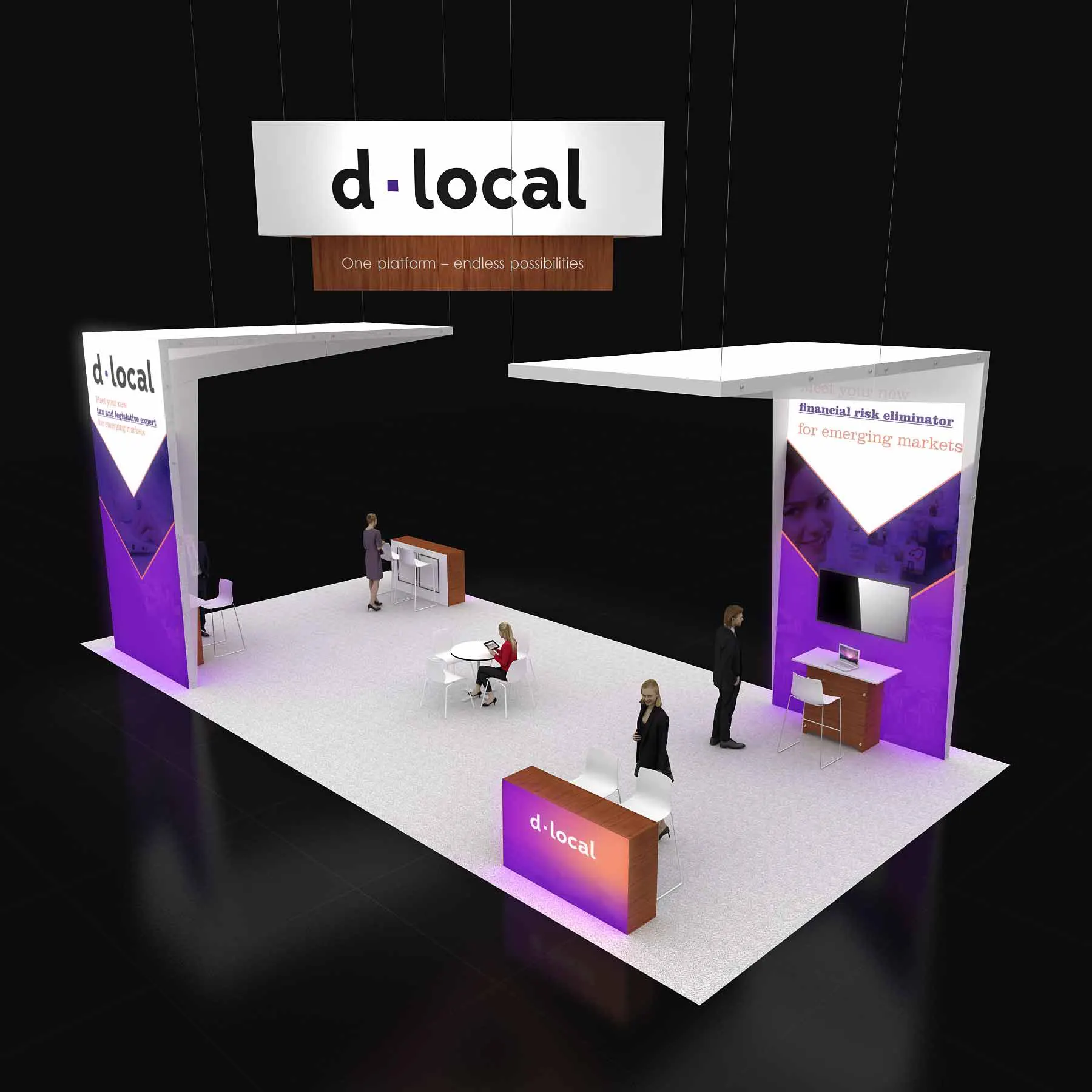 20x40 booth rental RLU2040 39 - image5
