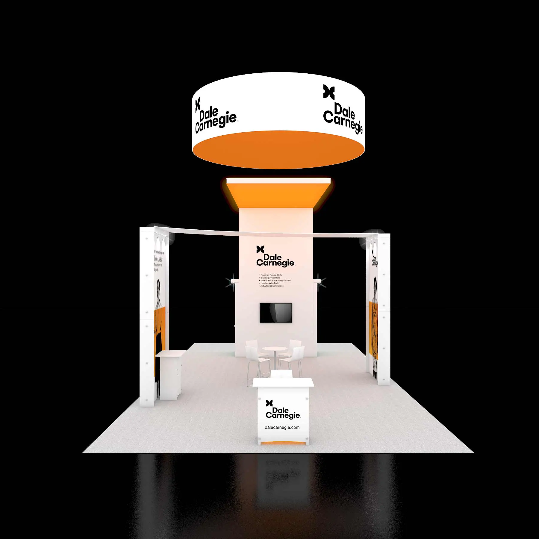 20x40 booth rental RLU2040 38 - image1