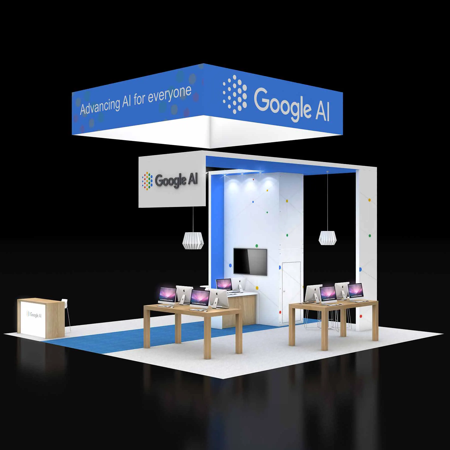 30x30 booth rental RLU3030 95 - image1