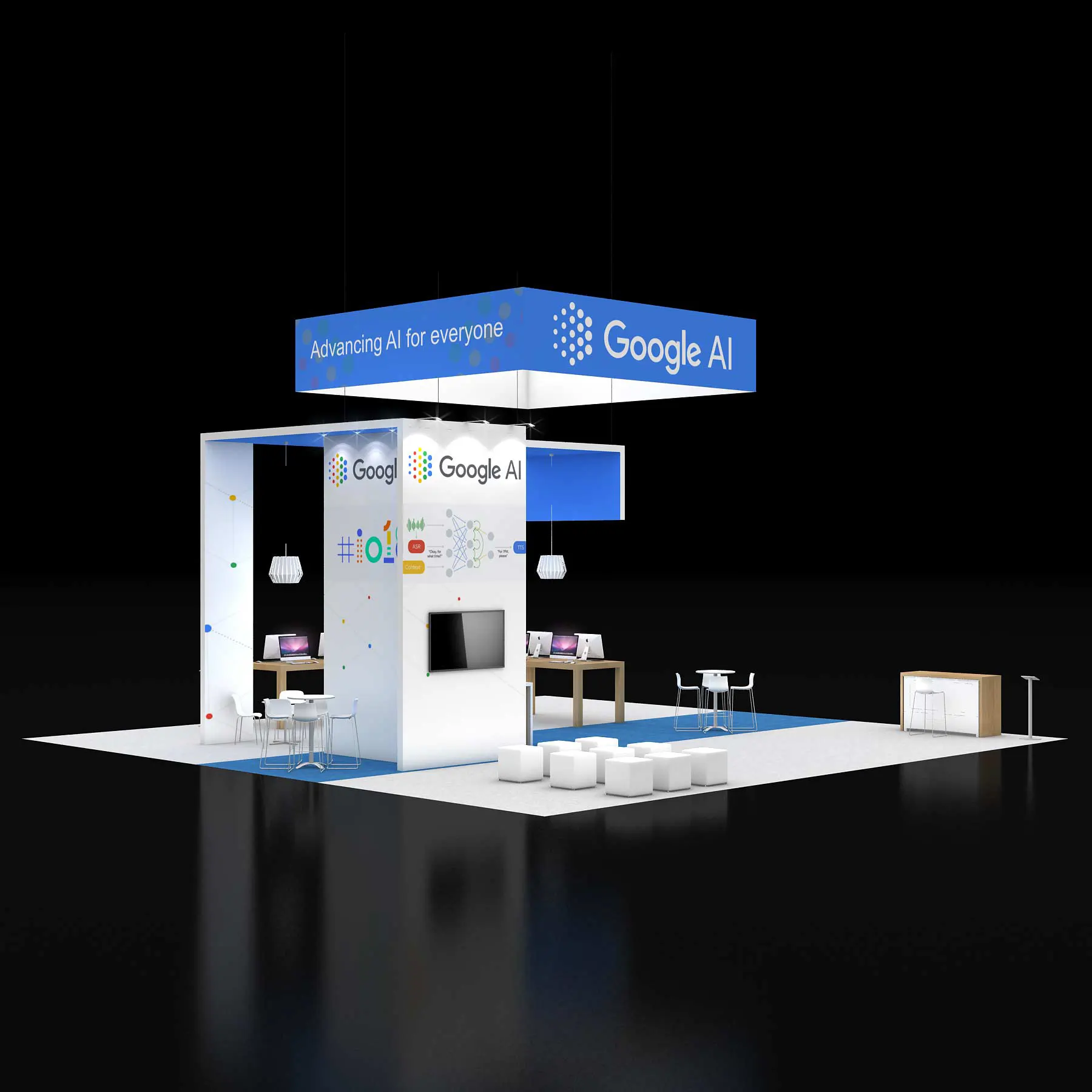 40x40 booth rental RLU4040 21 - image4