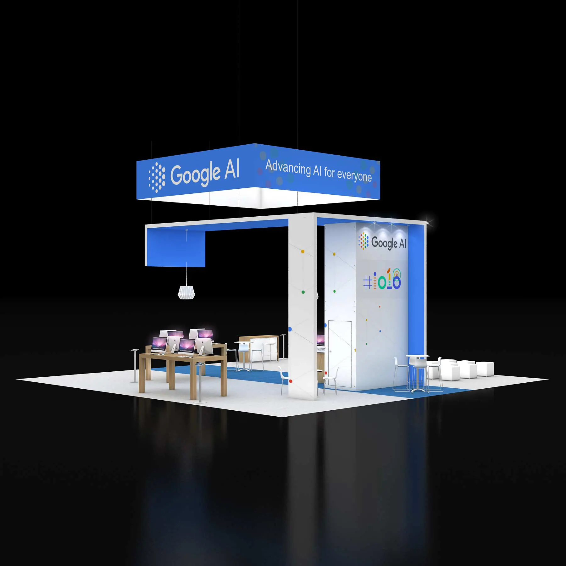 40x40 booth rental RLU4040 21 - image5