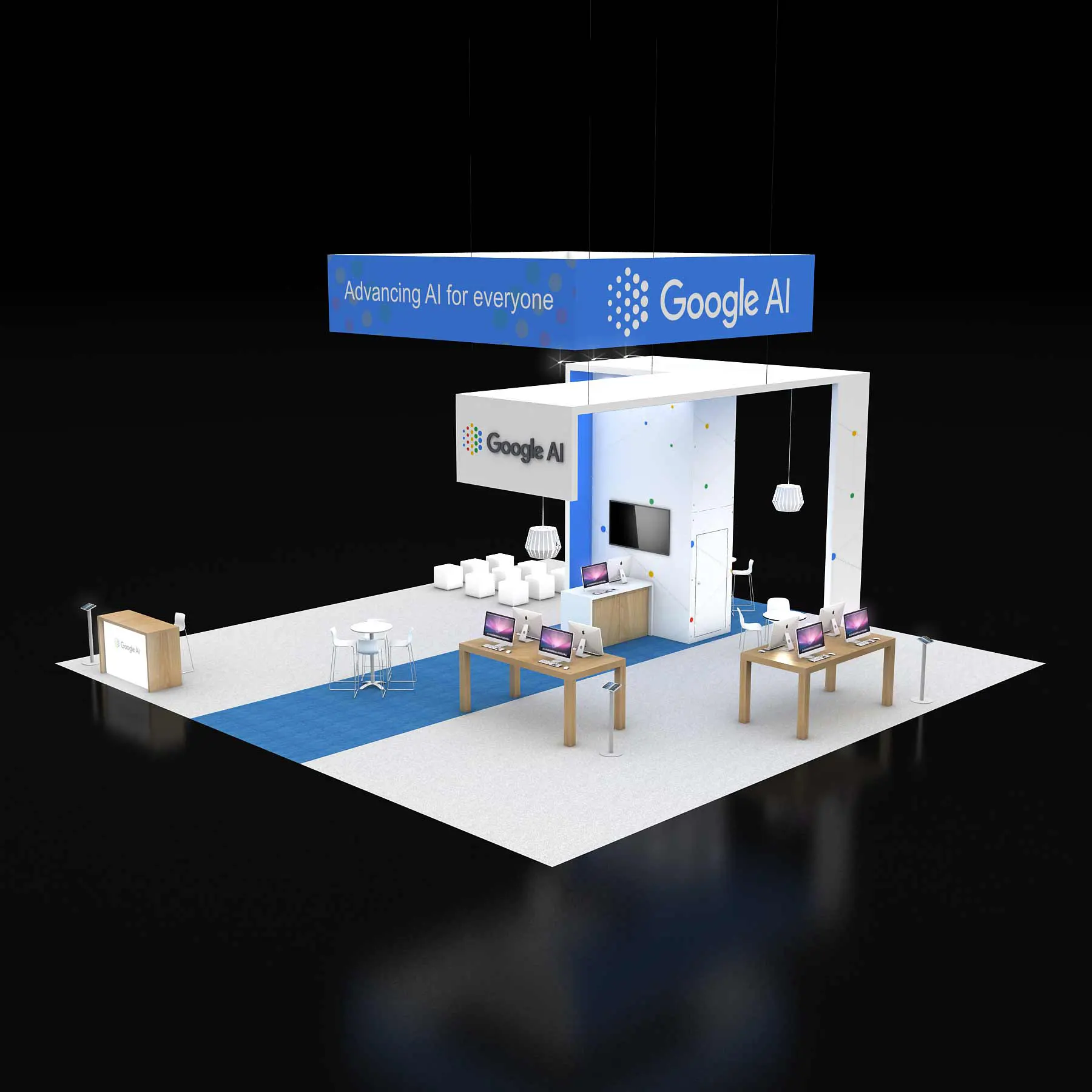 40x40 booth rental RLU4040 21 - image6