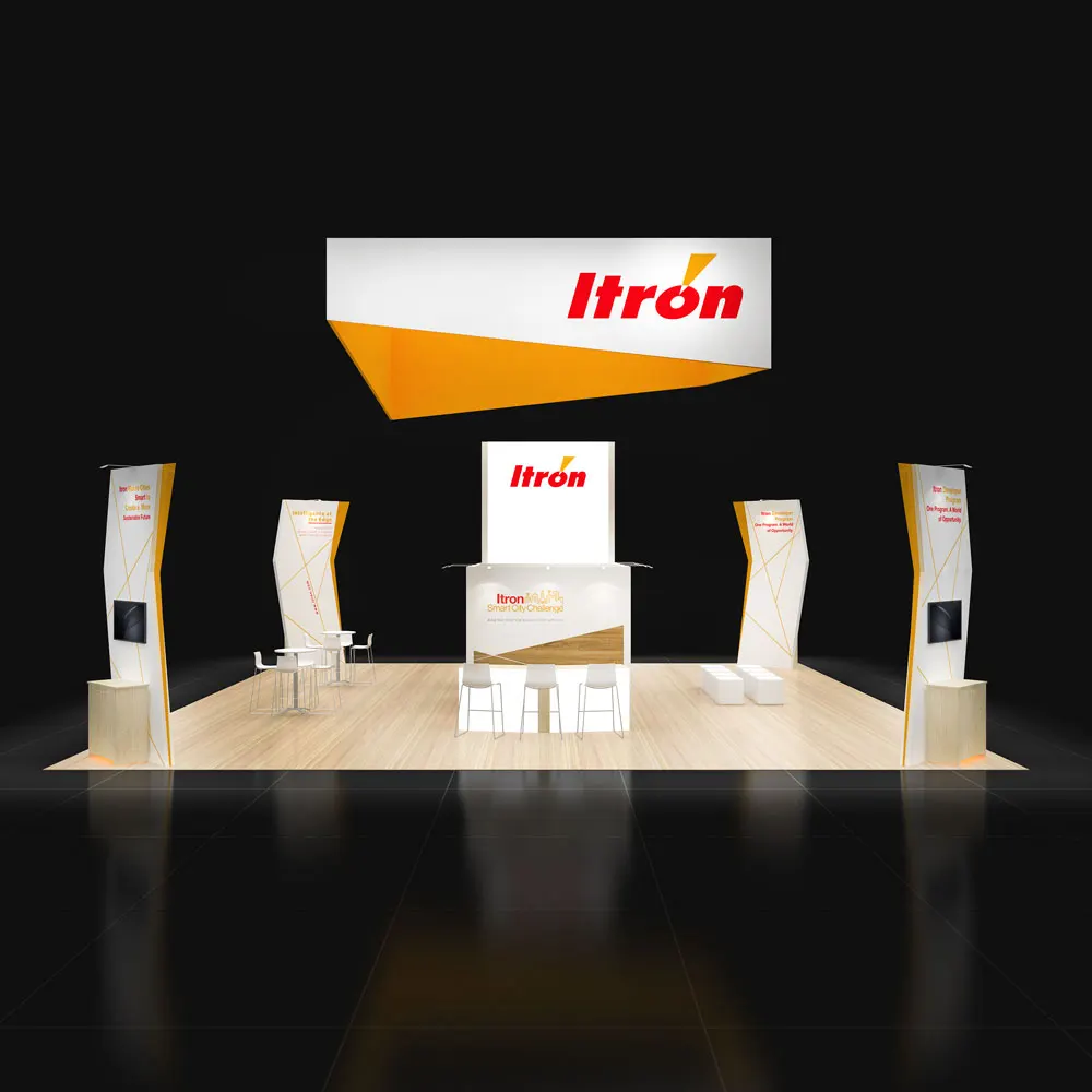 40x40 booth rental RLU4040 23 - image1