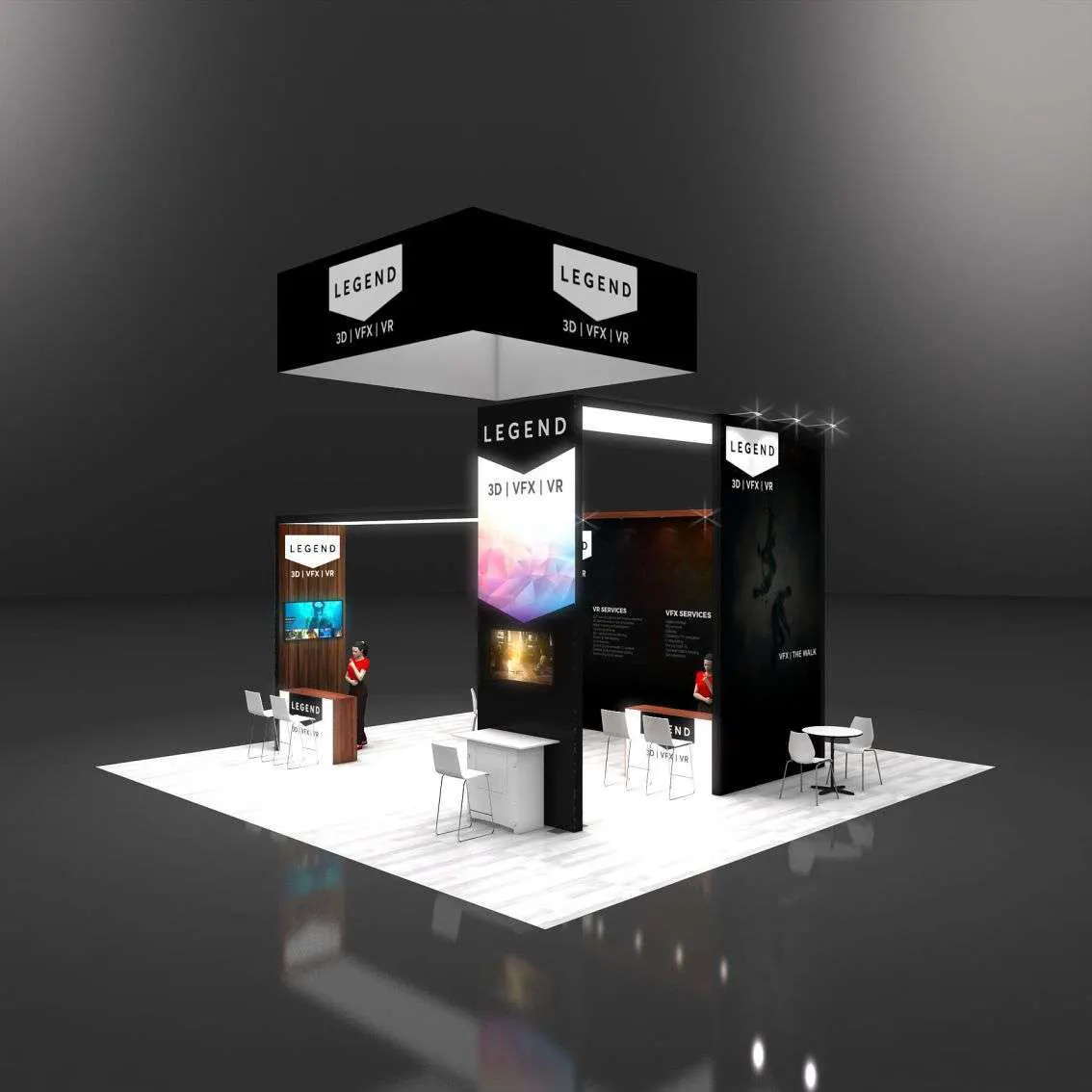 30x30 booth rental RLU3030 48 - image5