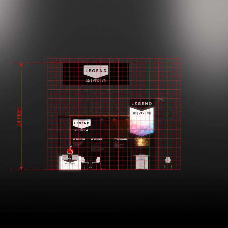 30x30 booth rental RLU3030 48 - image9