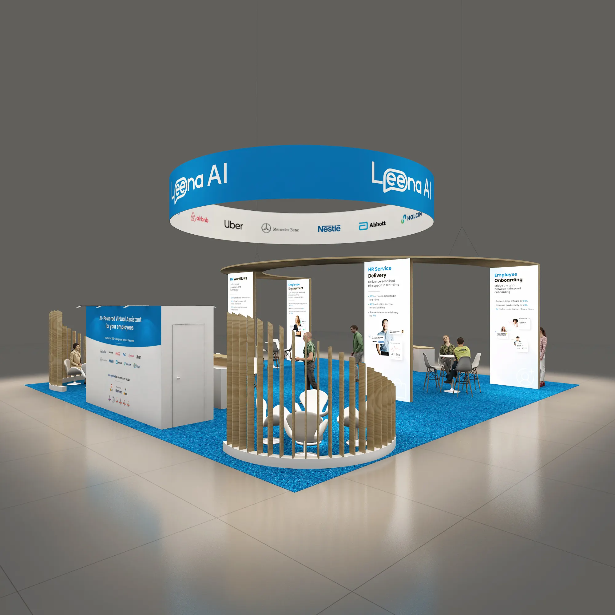 40x40 booth rental RLU4040 34 - image6
