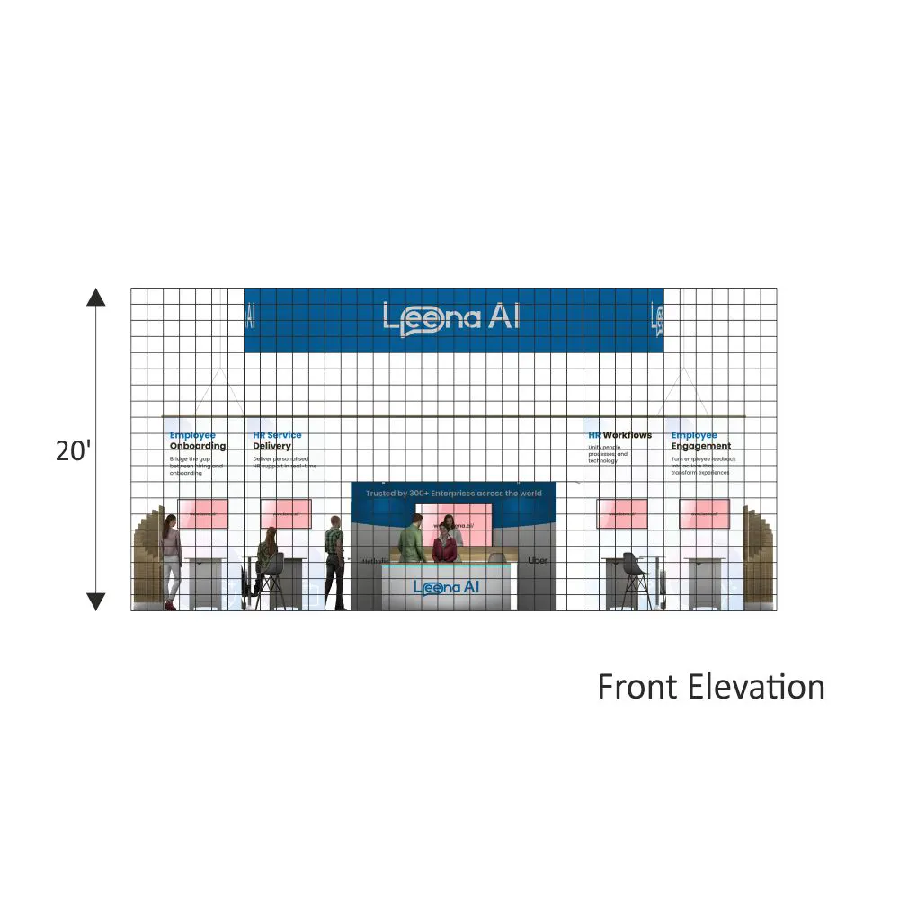 40x40 booth rental RLU4040 34 - image9