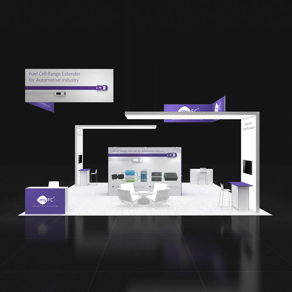 30x30 booth rental RLU3030 105 - image1