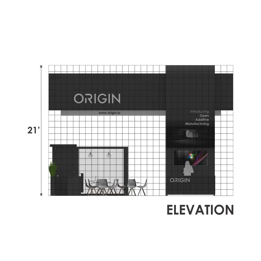 30x30 booth rental RLU3030 120 - image11