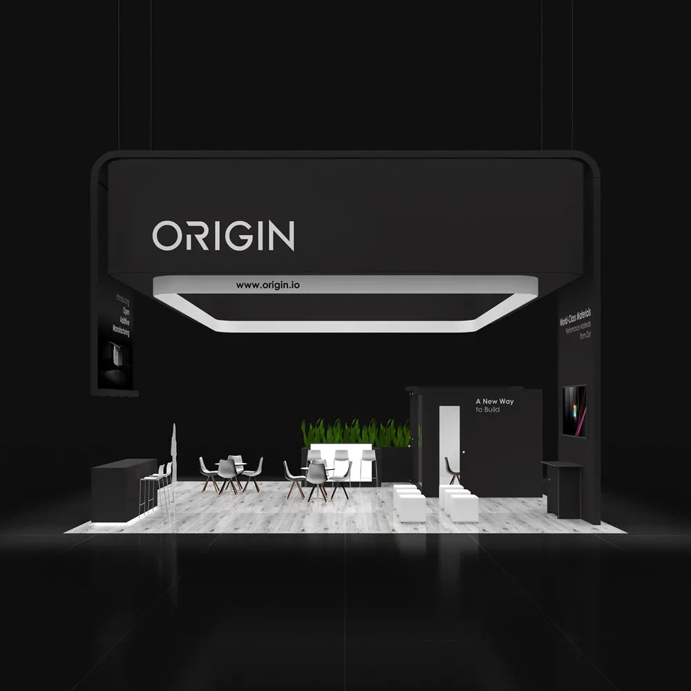 30x30 booth rental RLU3030 120 - image1