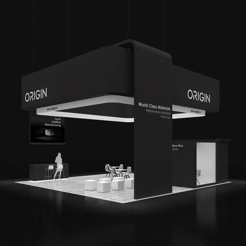 30x30 booth rental RLU3030 120 - image8