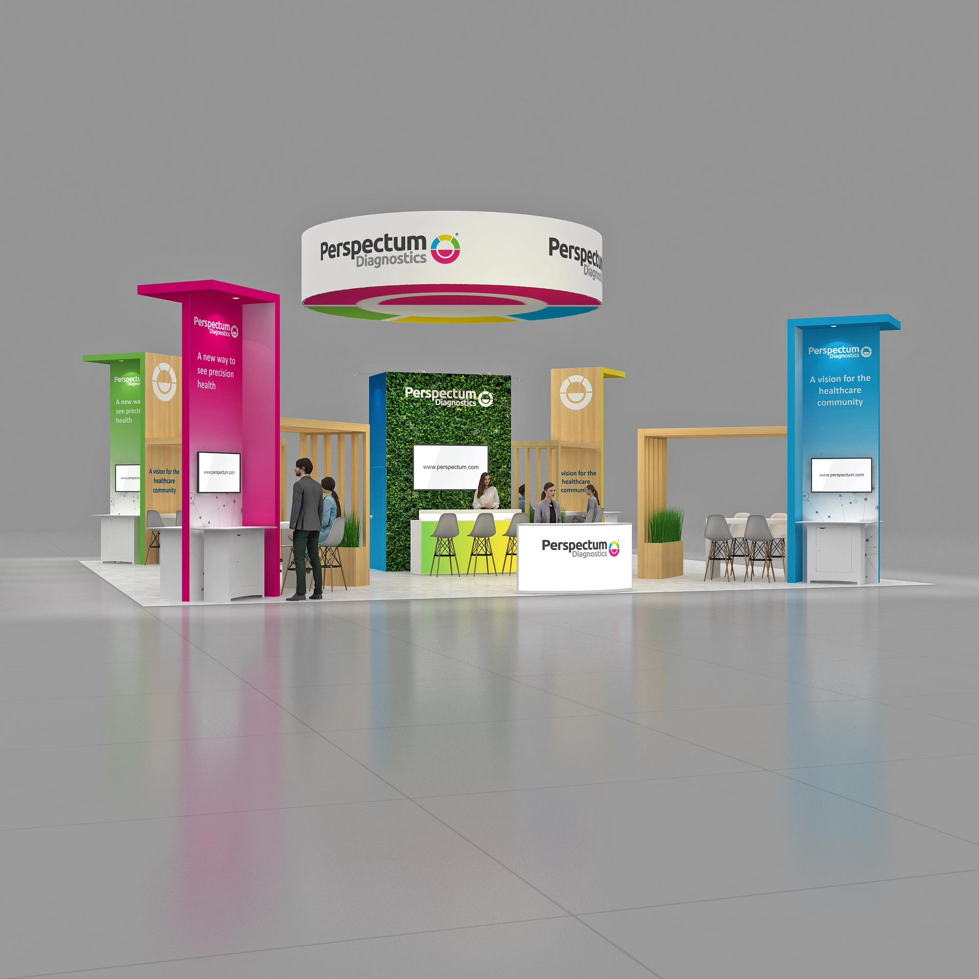 40x40 booth rental RLU4040 24 - image2