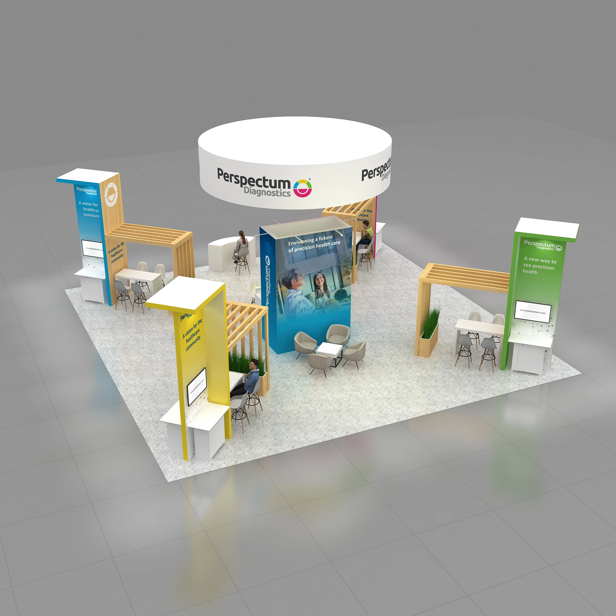 40x40 booth rental RLU4040 24 - image4