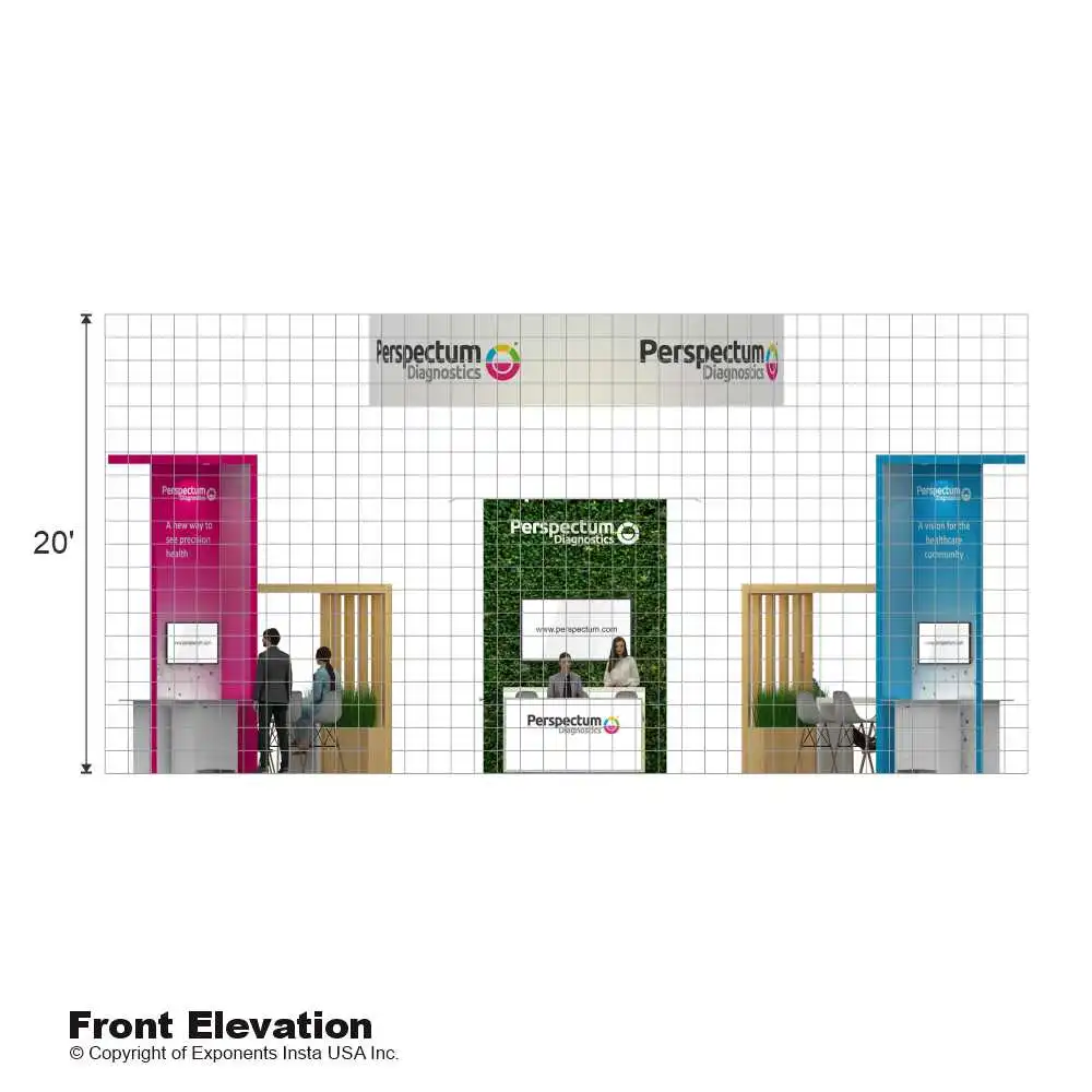 40x40 booth rental RLU4040 24 - image6
