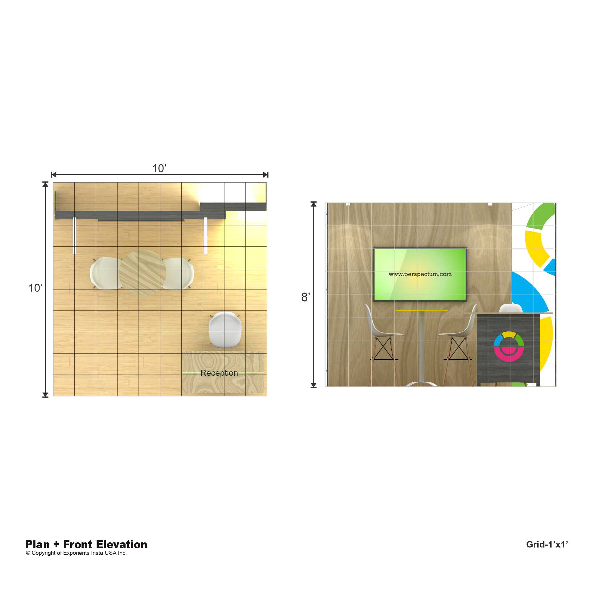 10x10 booth rental GRH1010 07 - image4