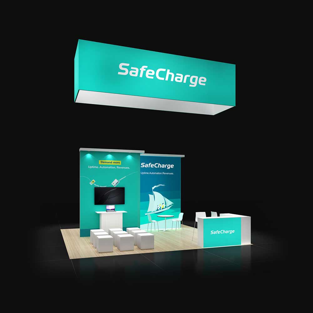 20x20 Booth Rental - PLU2020 06