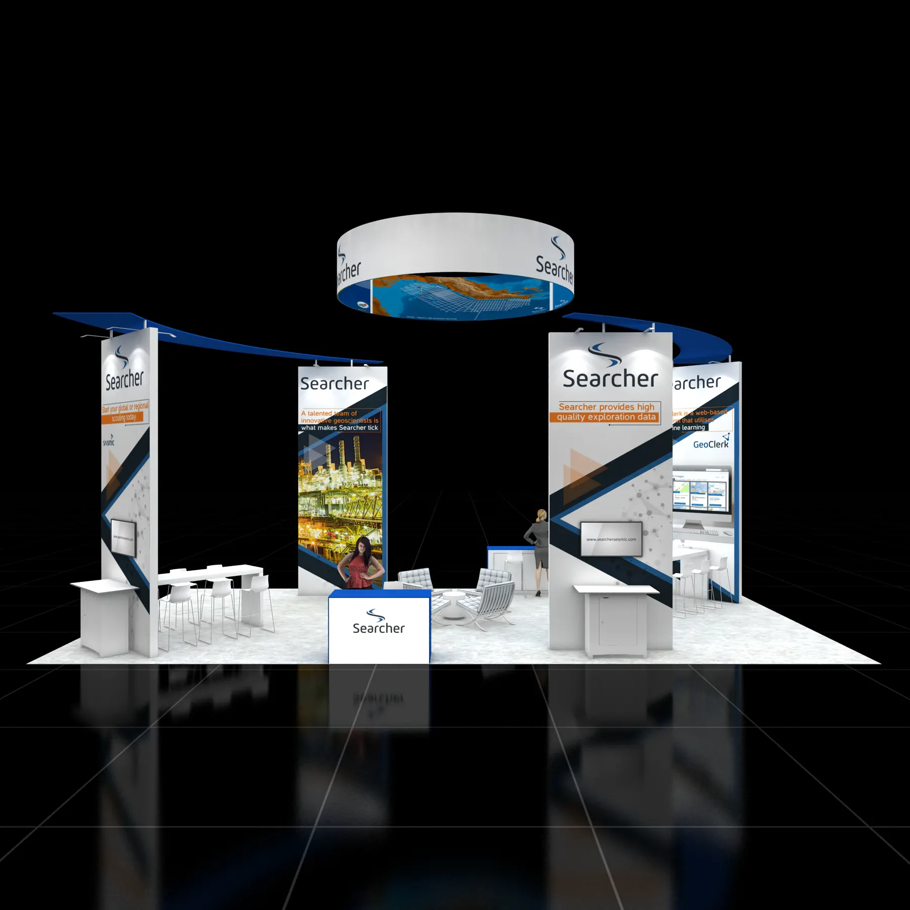 20x40 booth rental RLU2040 15 - image1