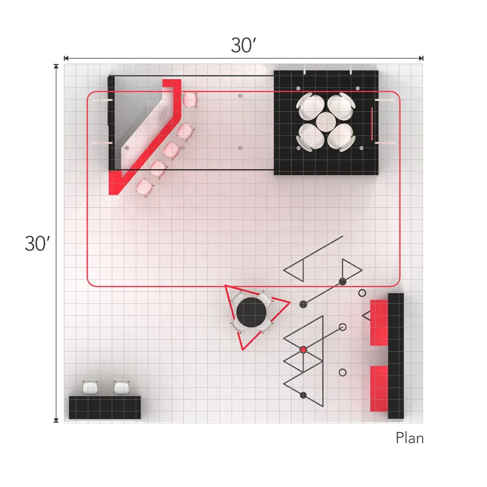 30x30 booth rental RLU3030 143 - image12