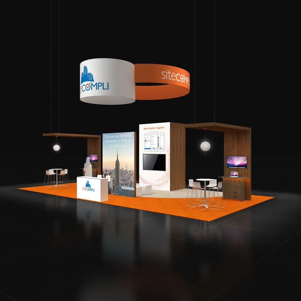 20x40 booth rental RLU2040 28 - image1