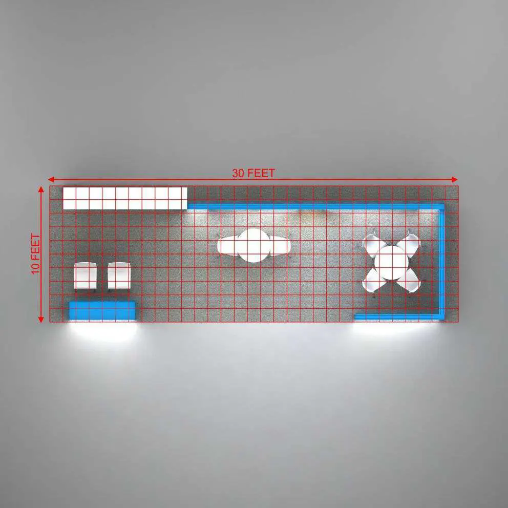 10x30 booth rental RLU1030 06 - image9