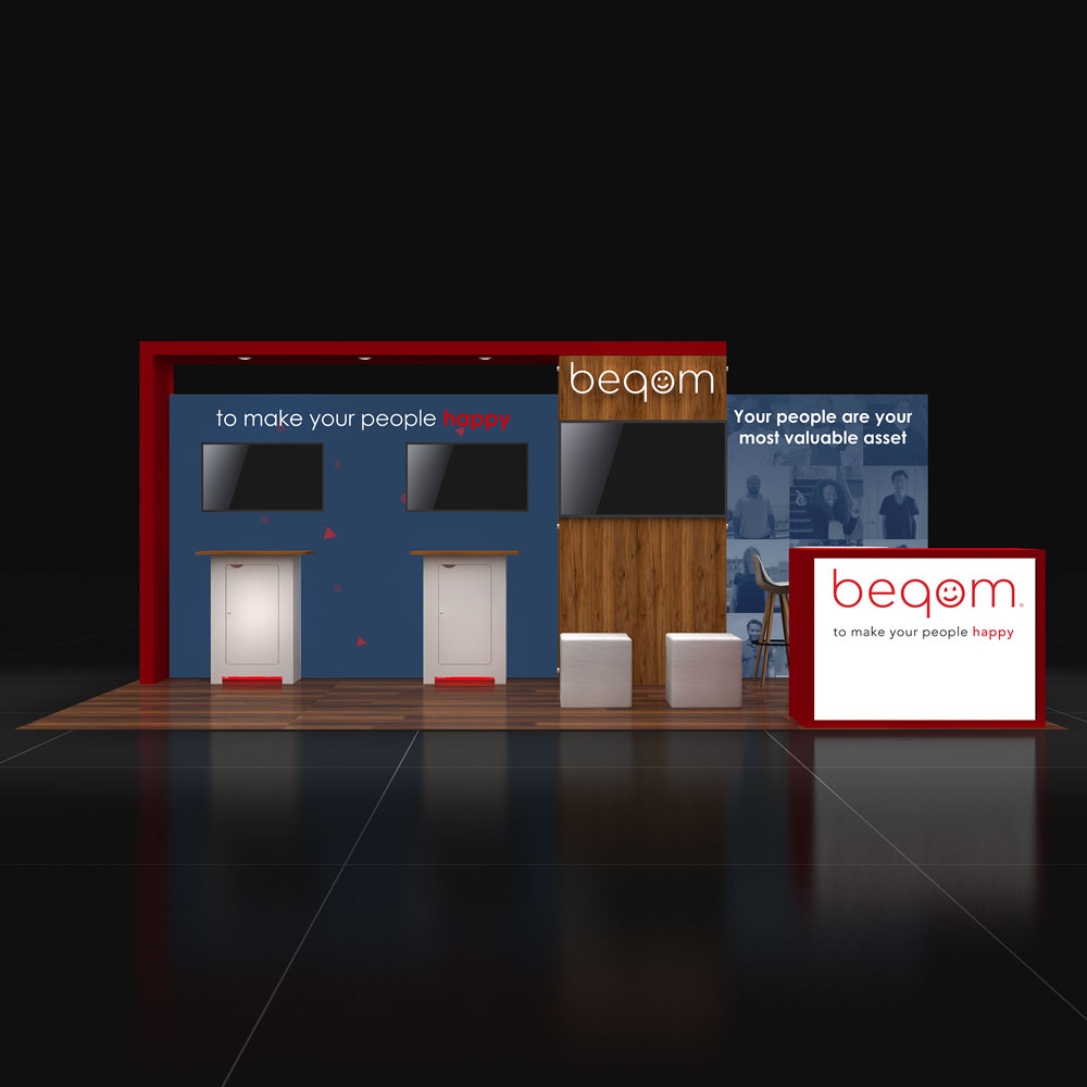 10x20 Trade show booth - PL1020 33