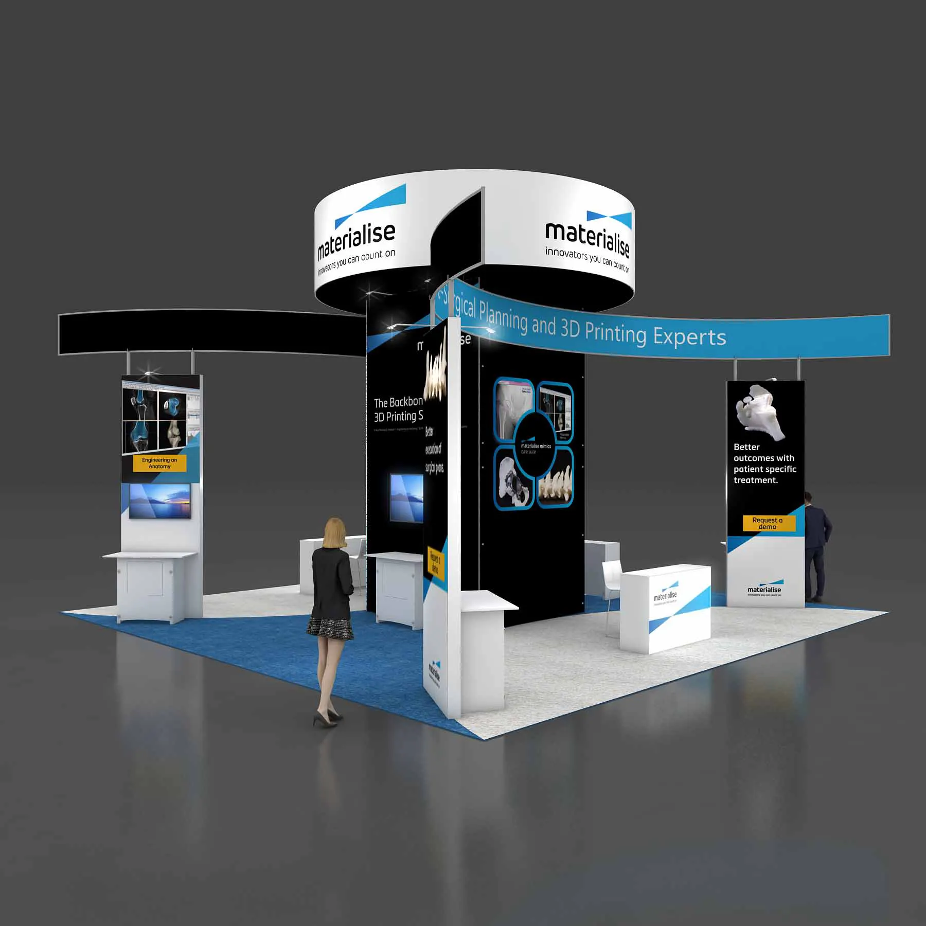 30x30 booth rental RLU3030 73 - image4