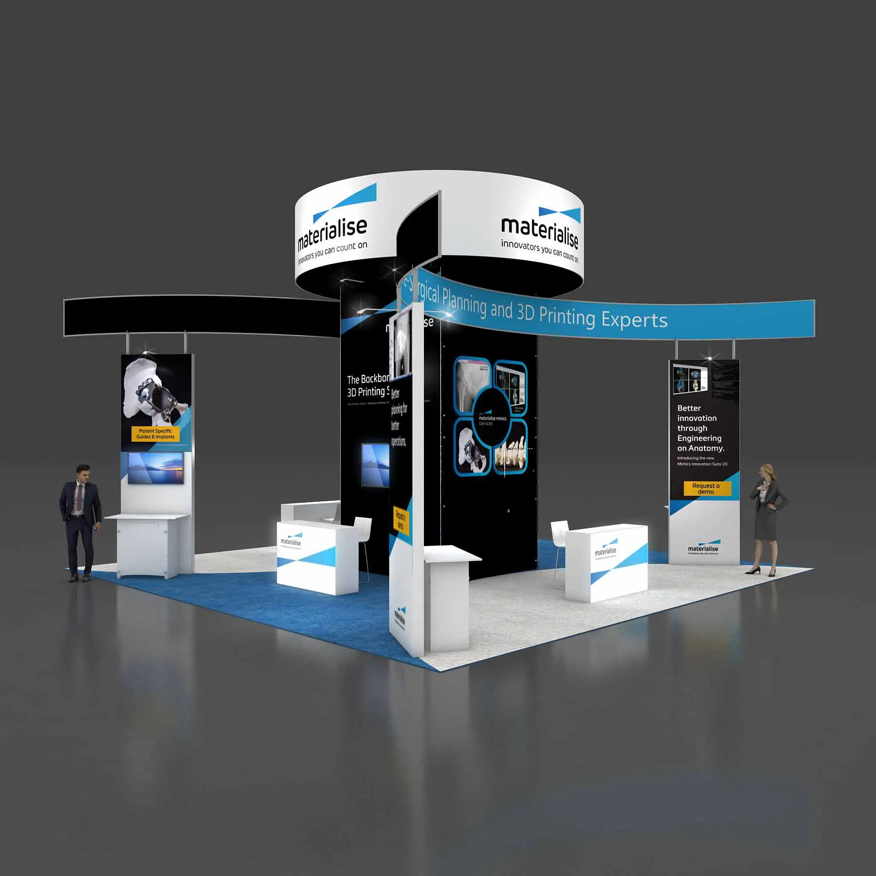 30x30 booth rental RLU3030 73 - image6