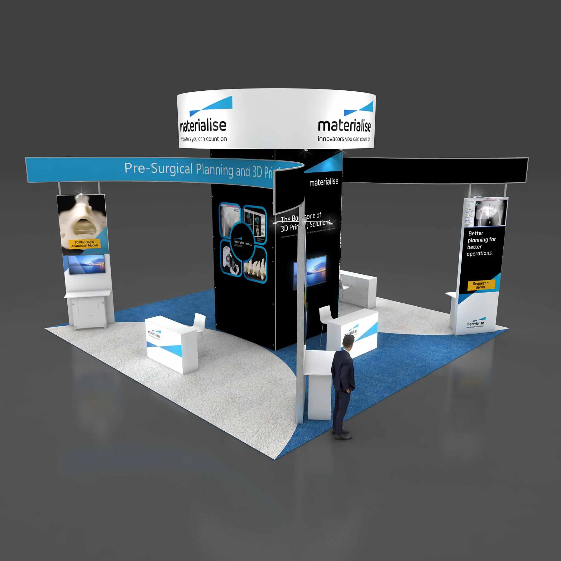 30x30 booth rental RLU3030 73 - image7