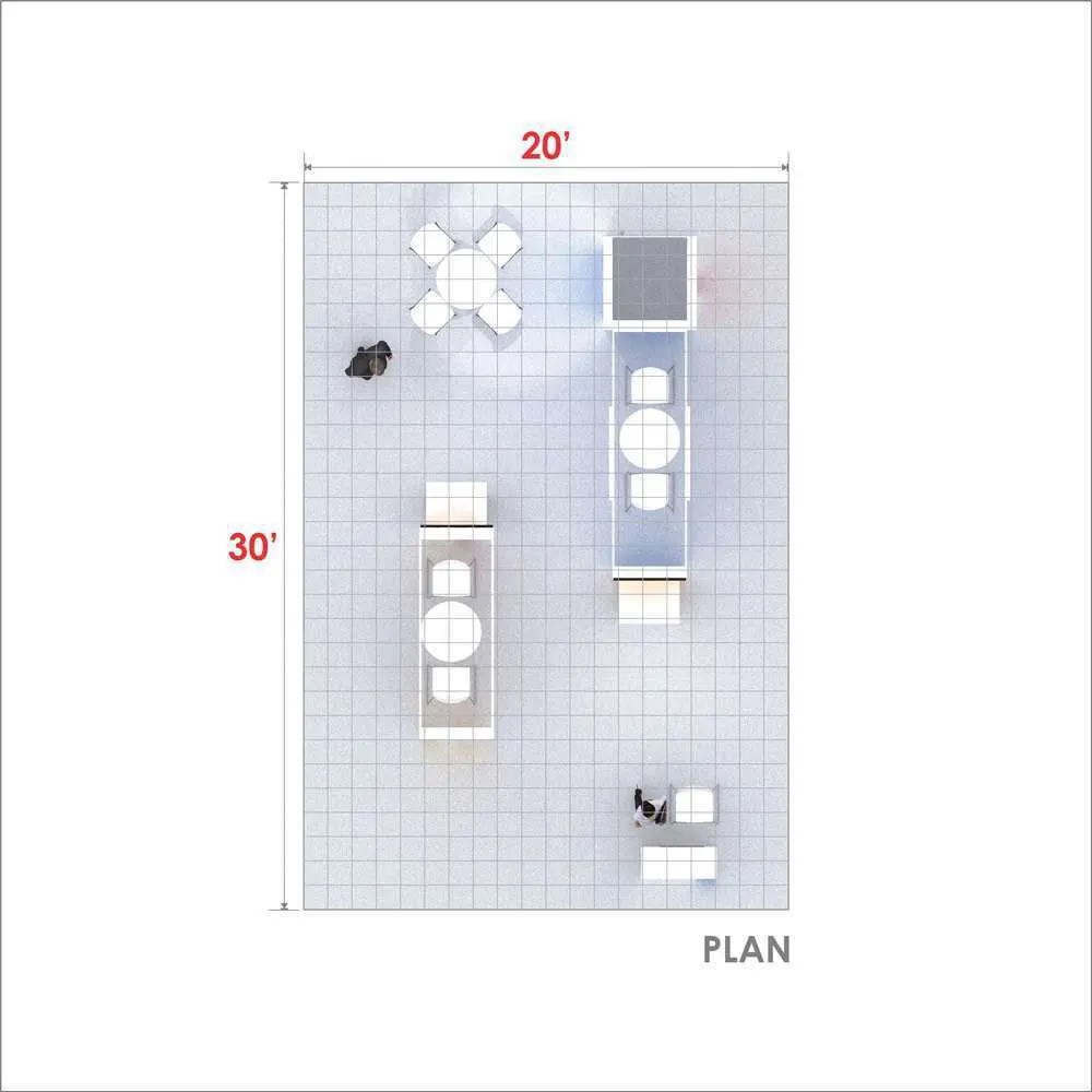 20x30 booth rental GRCR2030 10 - image7