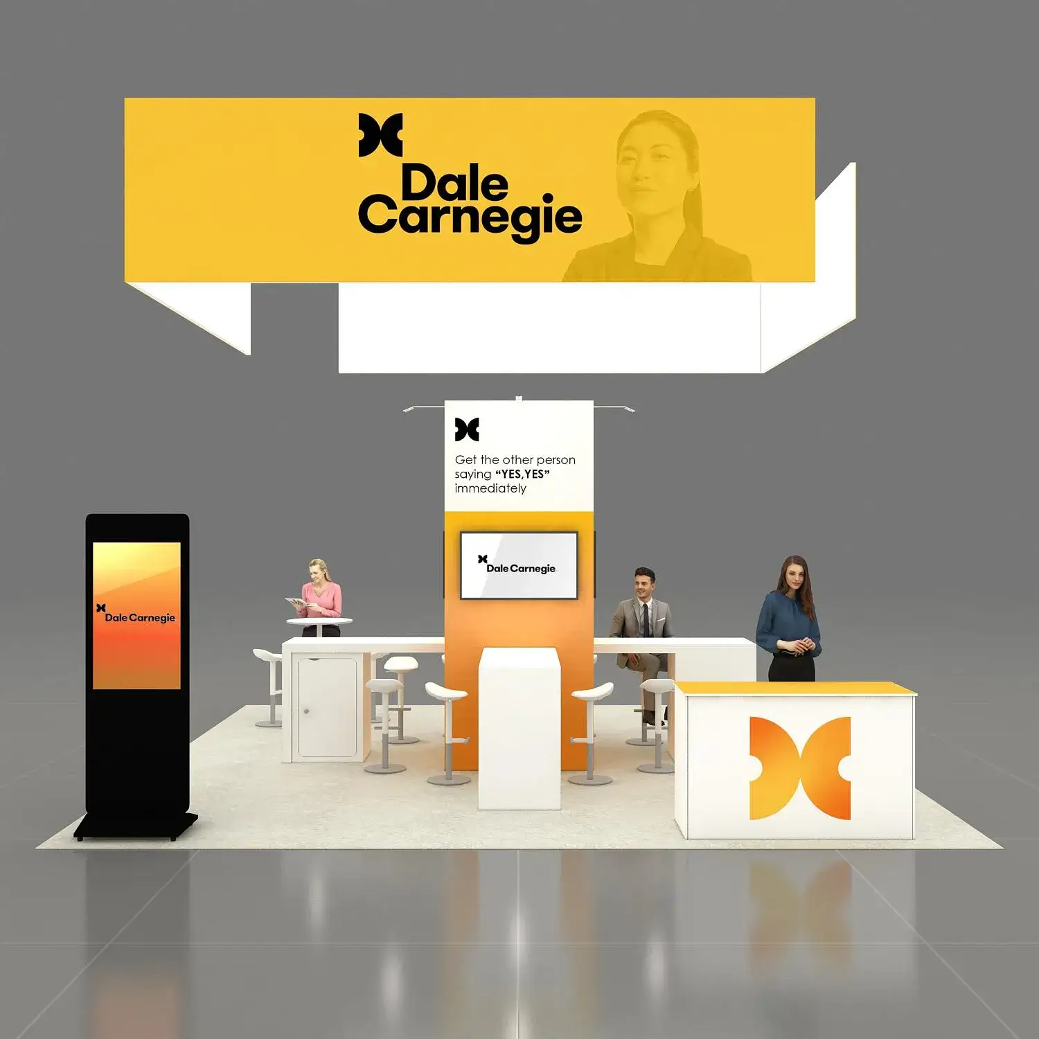 20x20 booth rental GRLU2020 140 - image1
