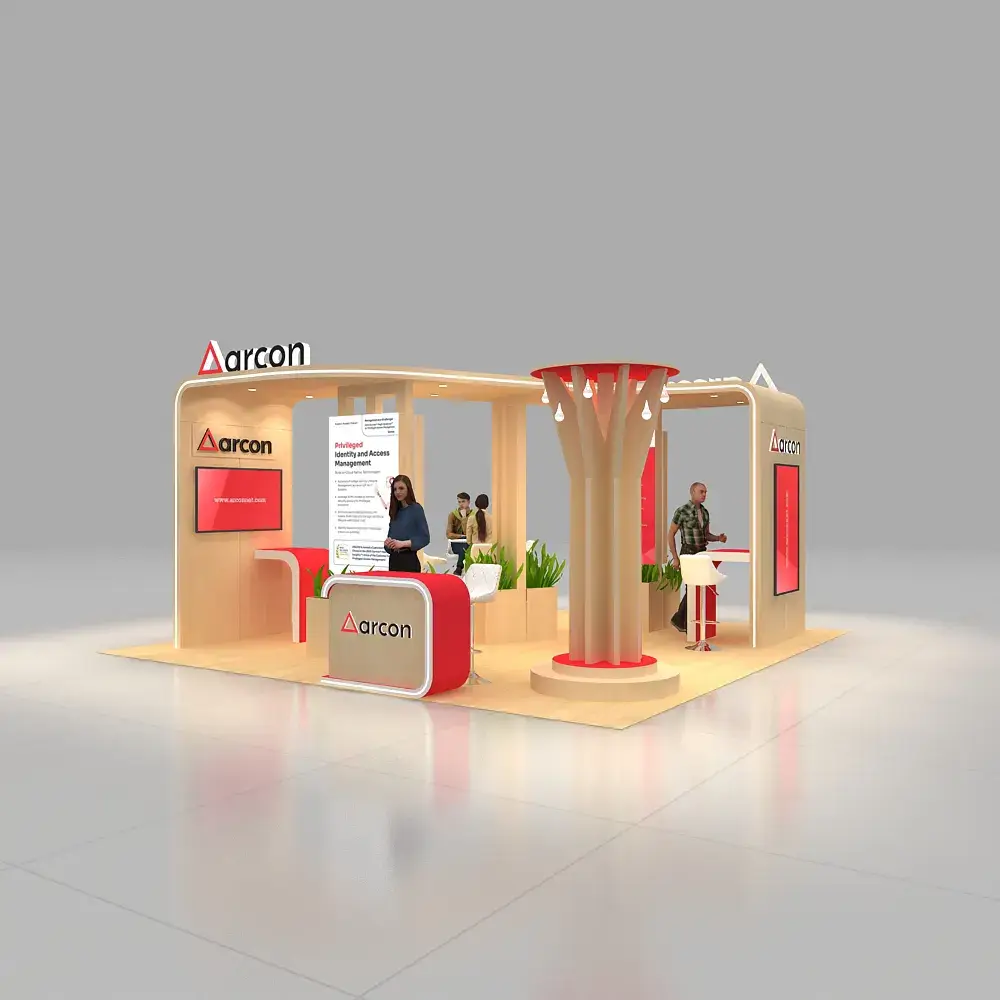 20x20 booth rental BRLU2020 50 - image2