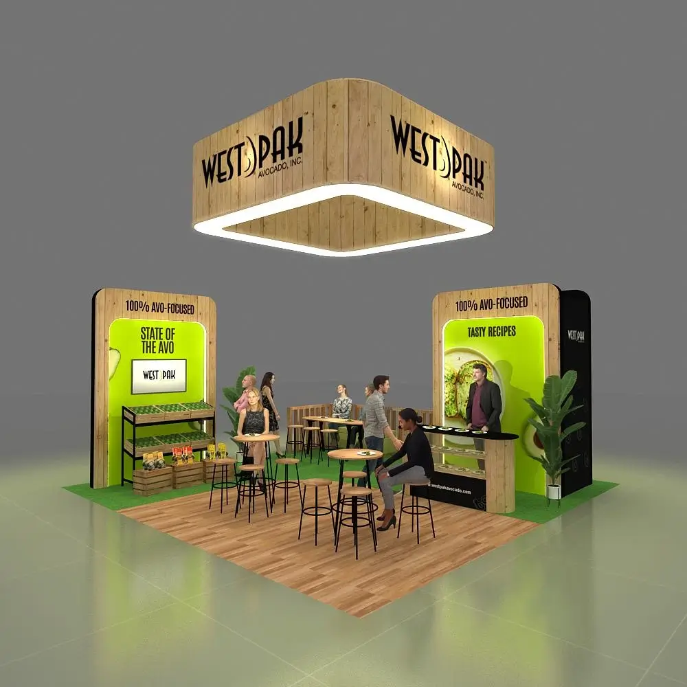 20x20 booth rental BRLU2020 39 - image1