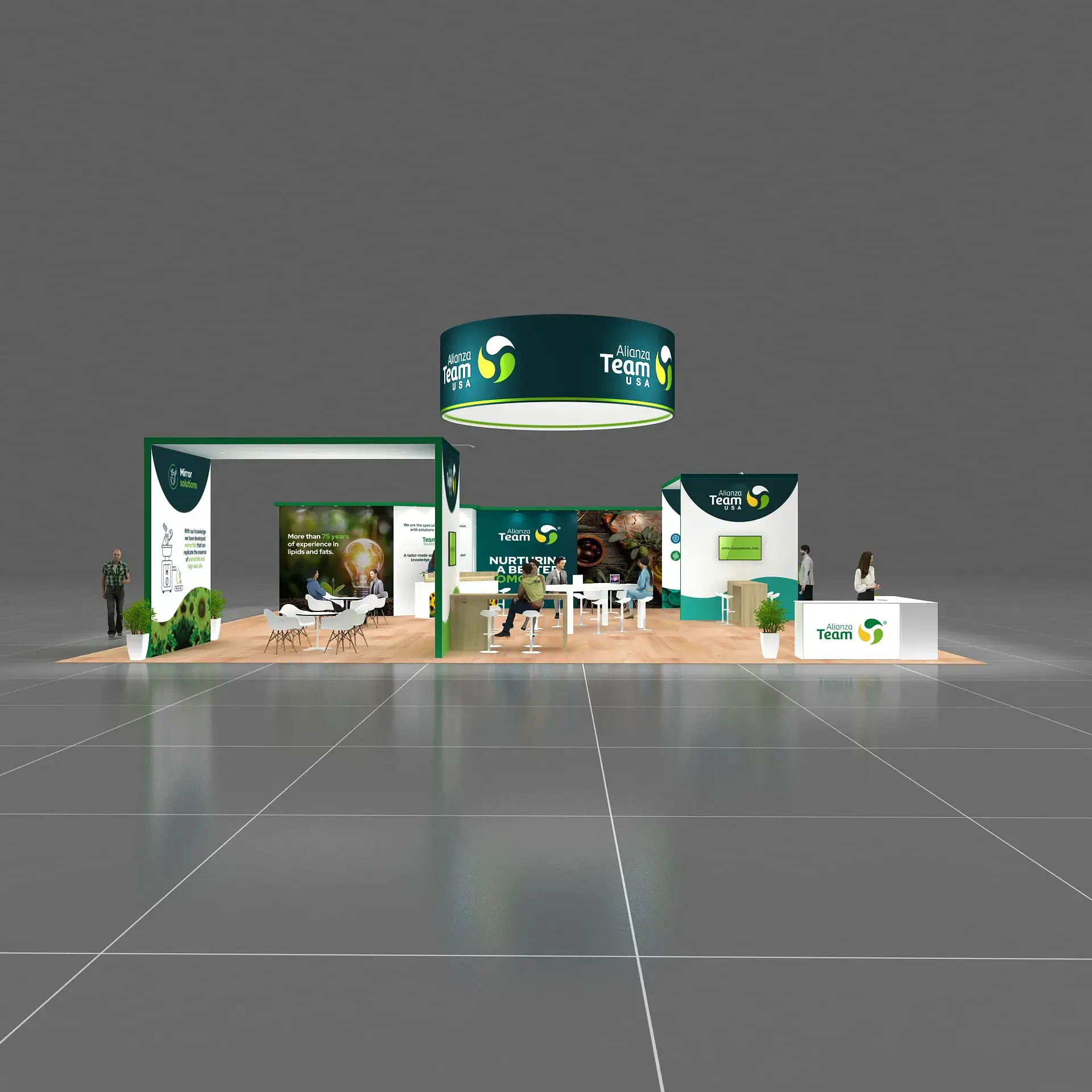 50x50 booth rental GRLU5050 02 - image1