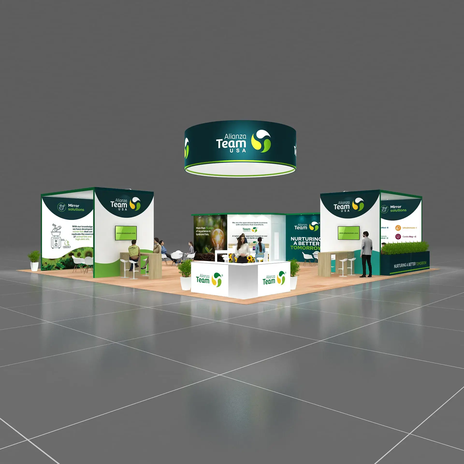 50x50 booth rental GRLU5050 02 - image2