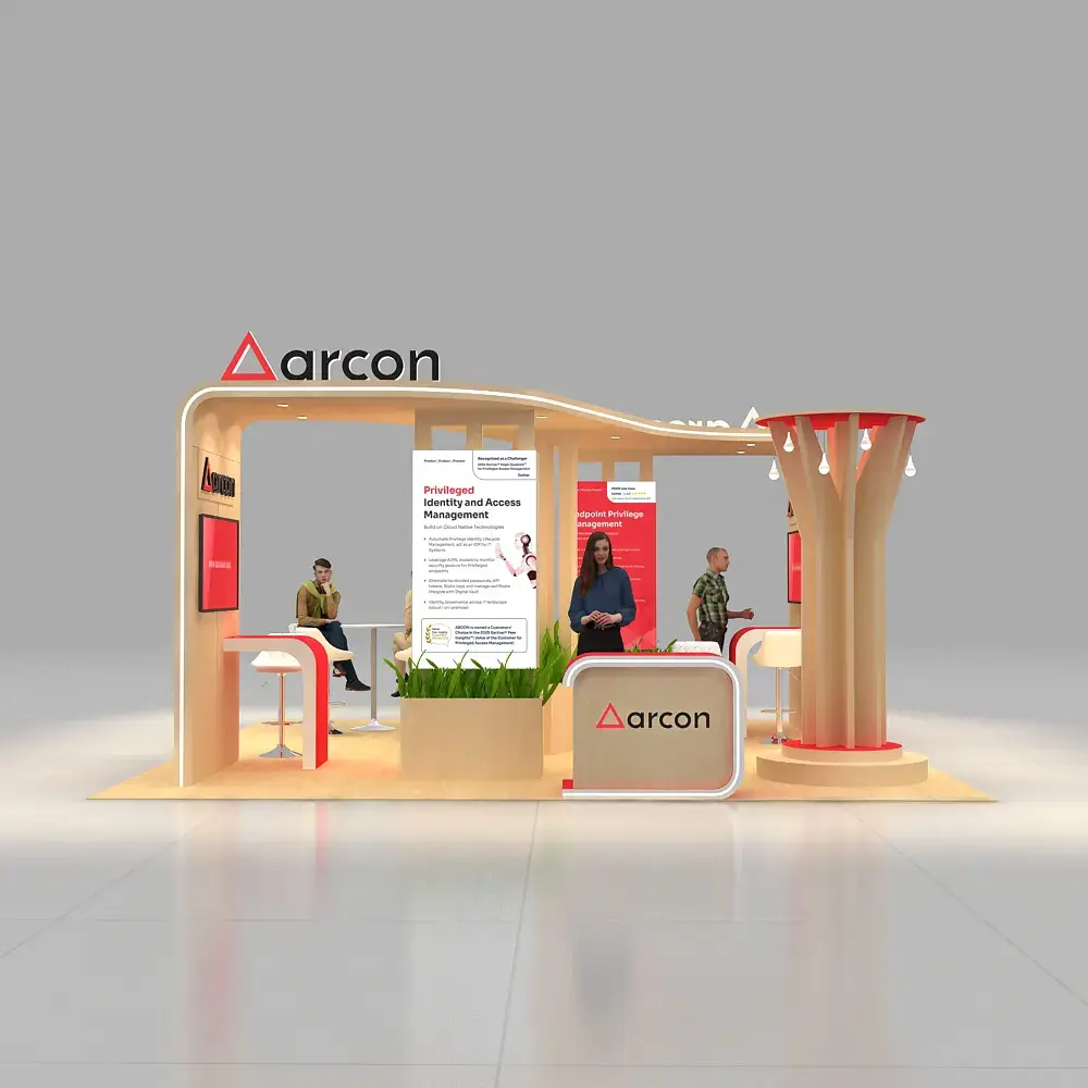 20x20 booth rental BRLU2020 50 - image1