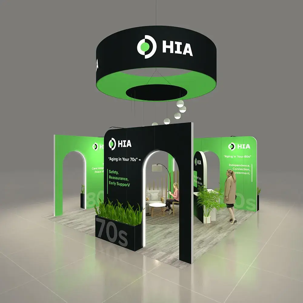 20x20 booth rental BRLU2020 160 - image2