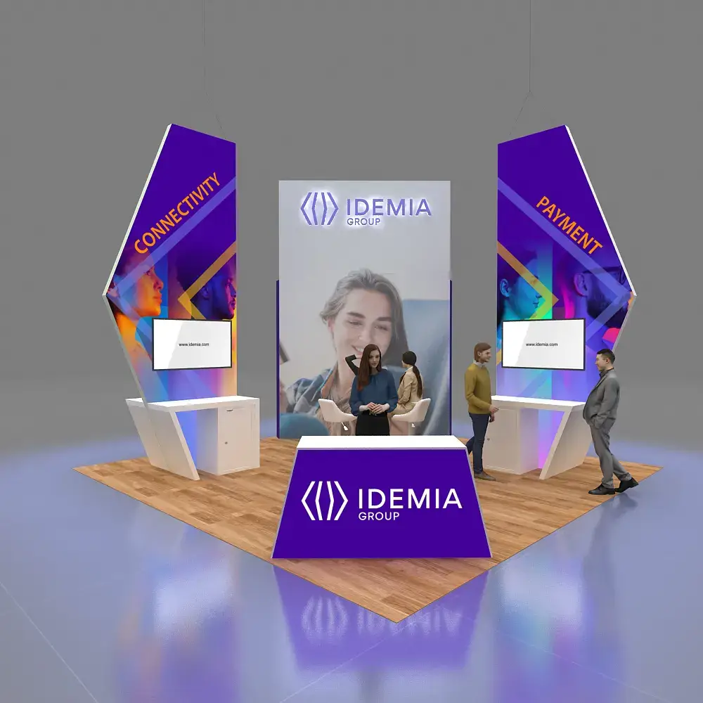 20x20 booth rental GRLE2020 23 - image2