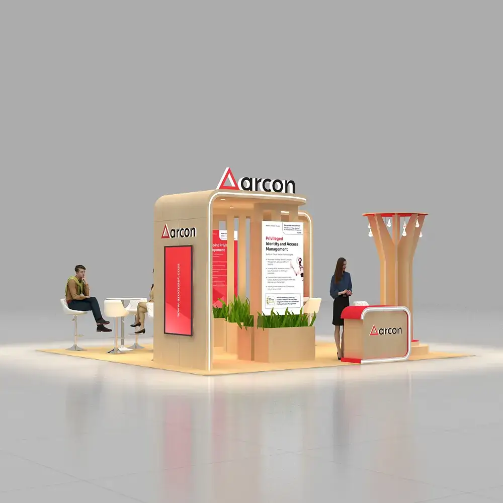 20x20 booth rental BRLU2020 50 - image5