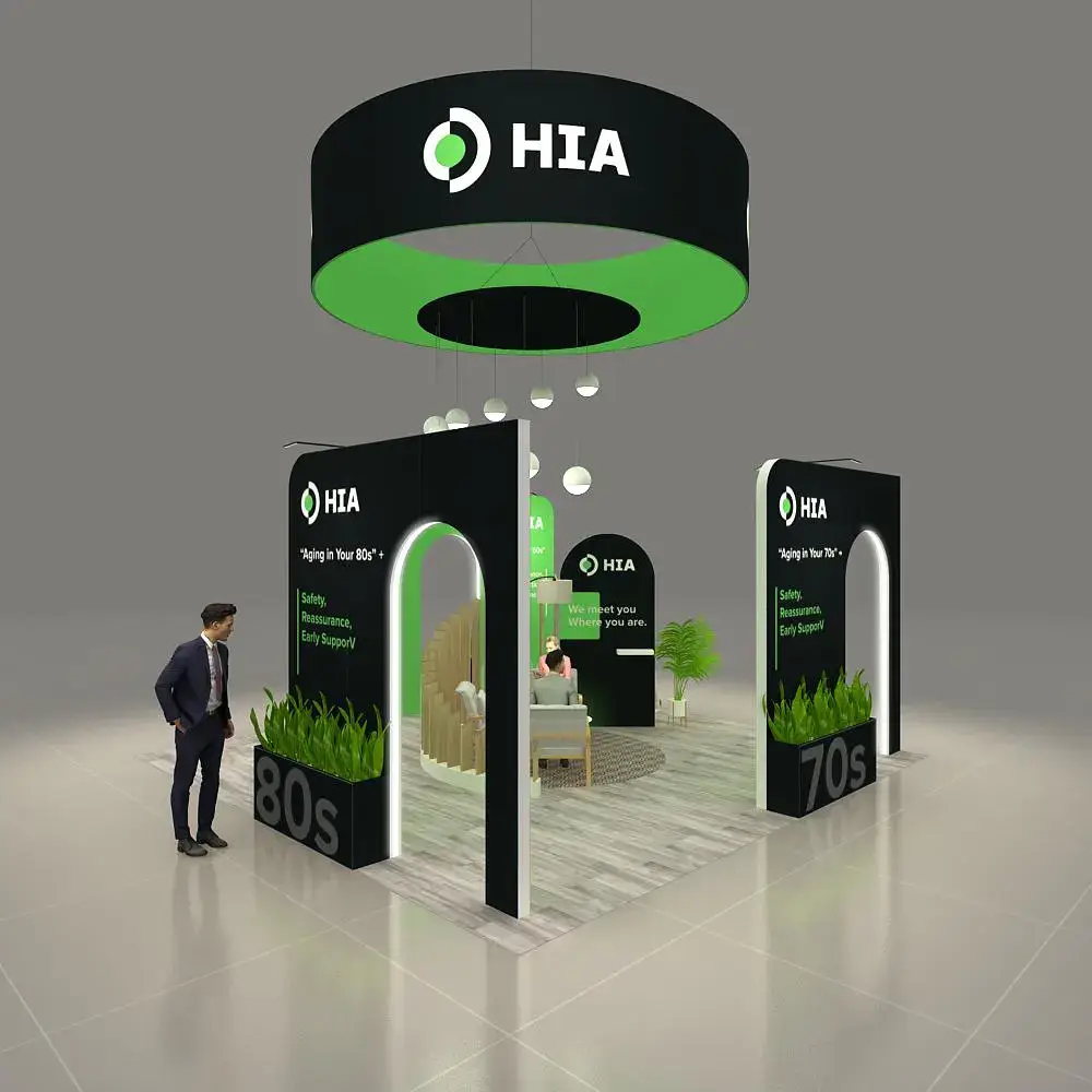 20x20 booth rental BRLU2020 160 - image5