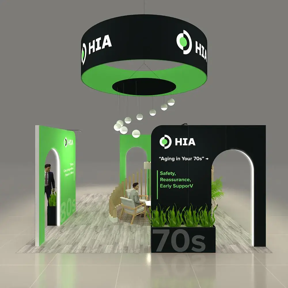 20x20 booth rental BRLU2020 160 - image6