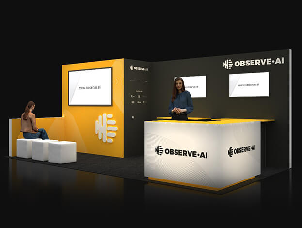 10'x20' Trade Show Exhibit - Observe AI