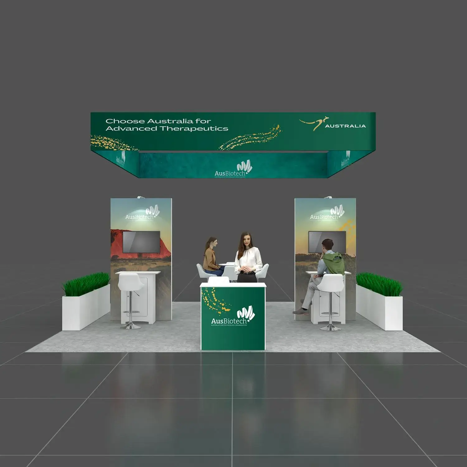 20x20 booth rental GRLU2020 182 - image1
