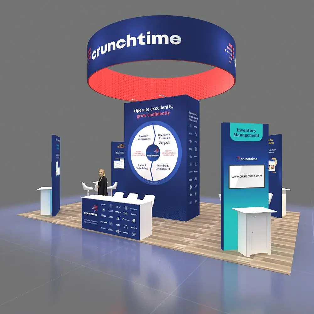 20x30 booth rental GRLU2030 90 - image8